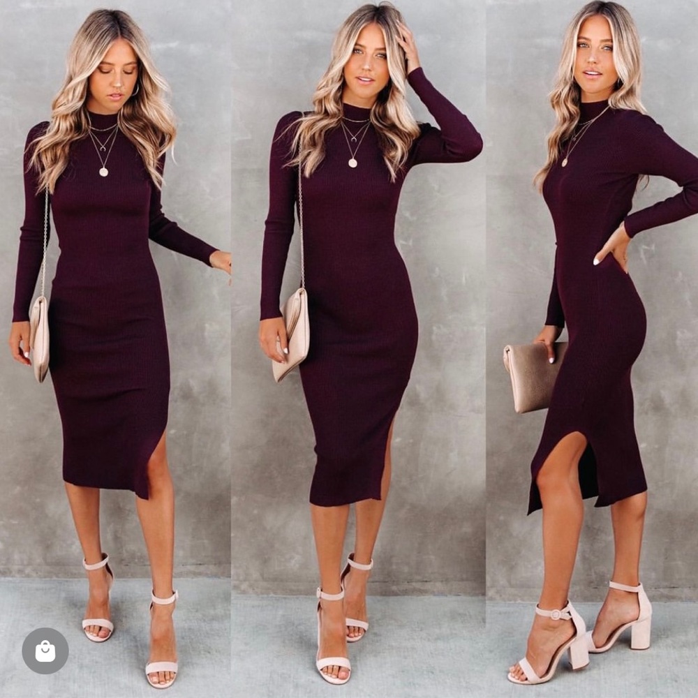Vici Knit Midi Dress, size x-small